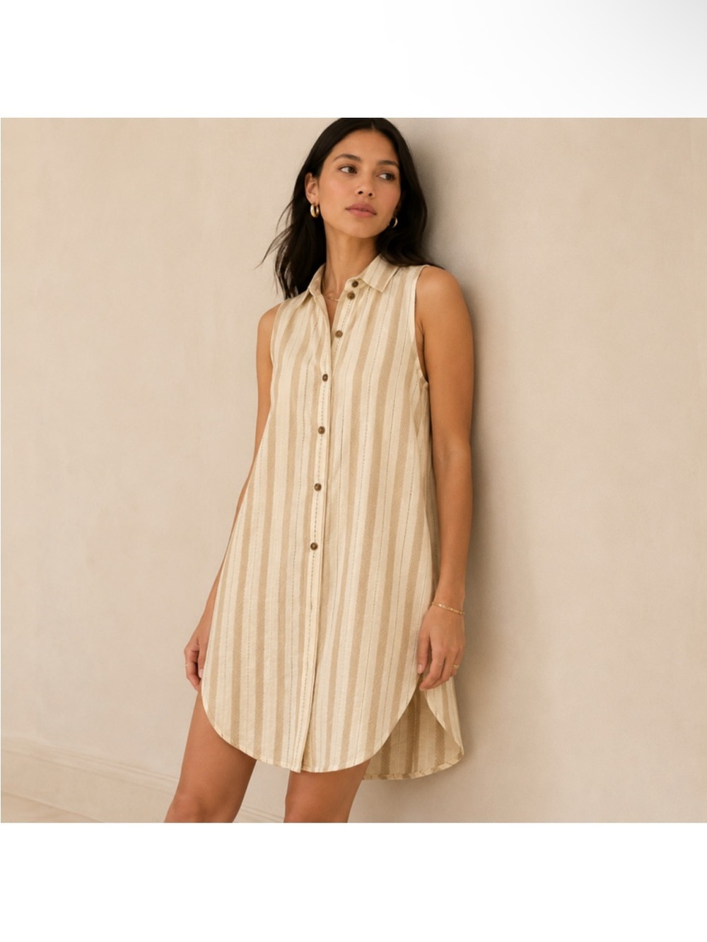 Anthropologie Delphine Textured Tunic dress Size XS